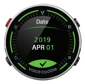 VOICE CADDIE G1 GPS Golf Mode Smartwatch-fig2