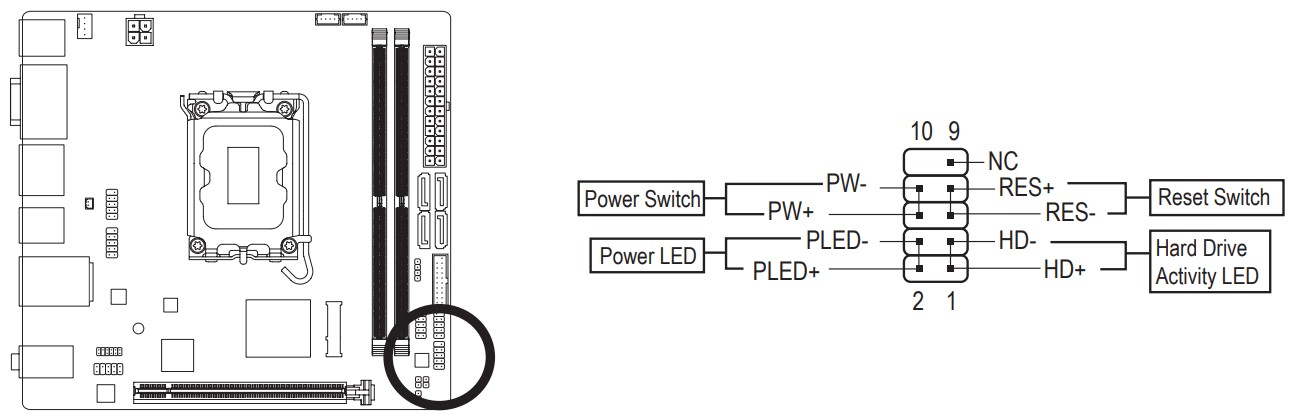 GIGABYTE H610I DDR4 Motherboard - fig 20