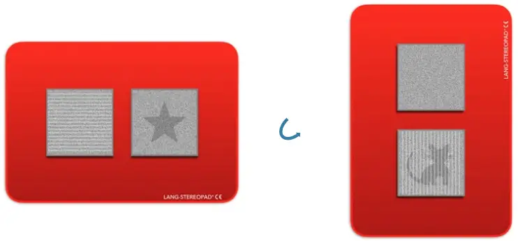 LANG-STEREOPAD 501 STAR 1000 Magnetic Test Card - landscapeposition