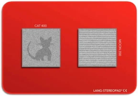 LANG-STEREOPAD 501 STAR 1000 Magnetic Test Card - recognisable