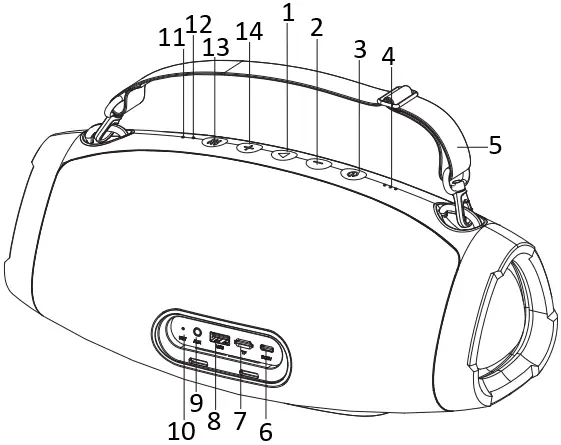 W-KING X10 Wireless Speaker A1