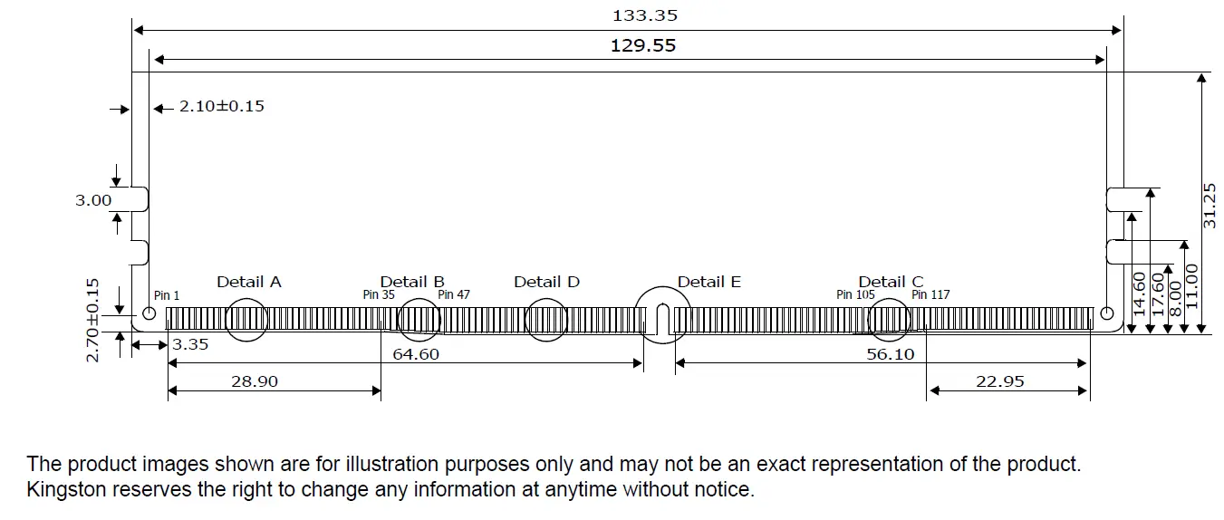 HyperX HX432C16FB3AK2 32 RAM Memory 3