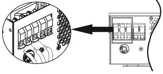 LogicPower 3.2KVA Autonomous inverter Charger - AC input output