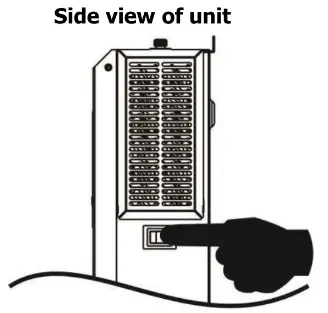 LogicPower 3.2KVA Autonomous inverter Charger - Power ON OFF