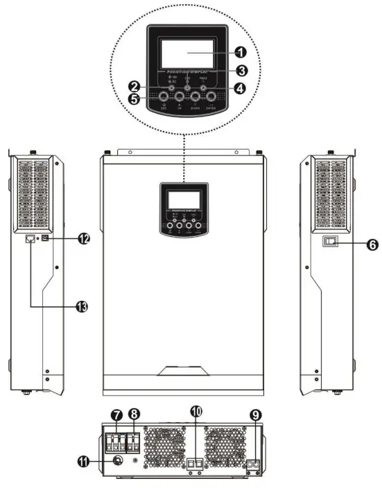 LogicPower 3.2KVA Autonomous inverter Charger - Product Overview