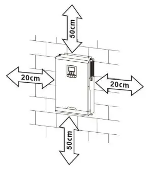 LogicPower 3.2KVA Autonomous inverter Charger - Unit