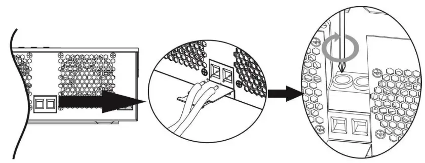LogicPower 3.2KVA Autonomous inverter Charger - cable2