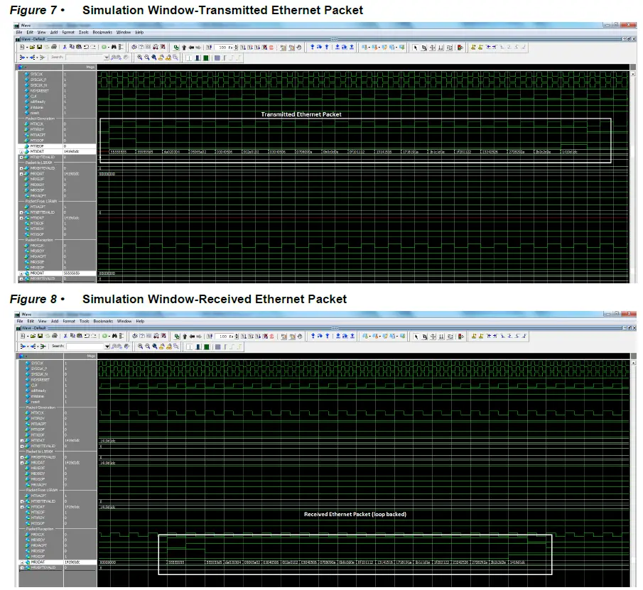 Microsemi DG0633 IGLOO2 FPGA CoreTSE MAC 1000 Base-T Loopback Demo 6