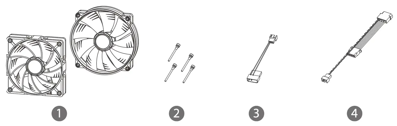 DEEPCOOL UF120 Blue Ultra Silent Case Fan 1