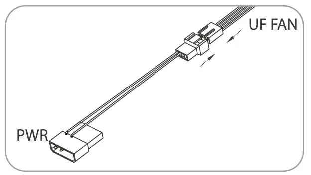 DEEPCOOL UF120 Blue Ultra Silent Case Fan 3