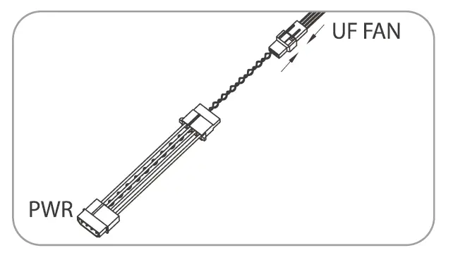 DEEPCOOL UF120 Blue Ultra Silent Case Fan 4
