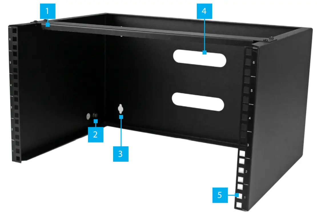 StarTech WALLMOUNT6 6U Wall-Mounting Bracket