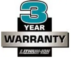 Makita Lithium Ion Tools Warranty Information