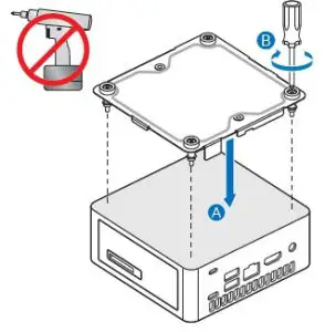 Intel NUC Kit - Close the Chassis