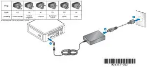 Intel NUC Kit -Connect Power