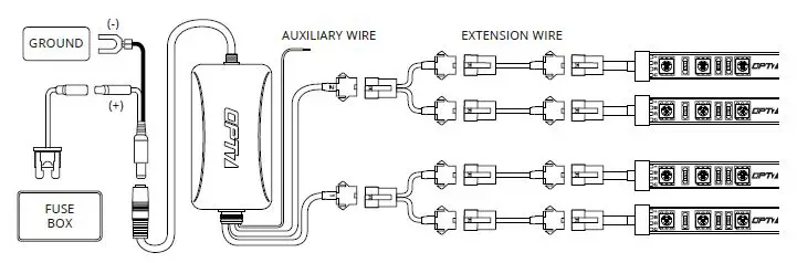 OPT7 B00ZJV5BYK Aura Pro Boat Interior LED Lighting Kit fig 4