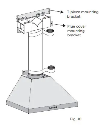 Westinghouse Canopy Rangehood WRC604 - figure 10