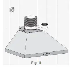 Westinghouse Canopy Rangehood WRC604 - figure 11