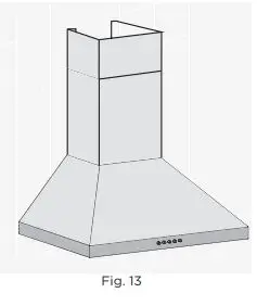 Westinghouse Canopy Rangehood WRC604 - figure 13