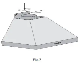 Westinghouse Canopy Rangehood WRC604 - figure 7