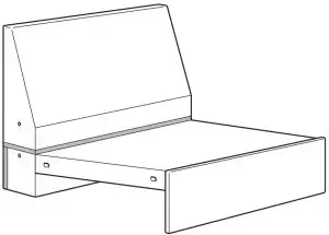 IKEA GRONLID 1 Single Set Sofa