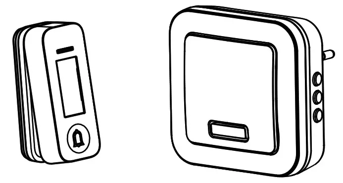 lexman D06 Wireless Doorbell without Battery