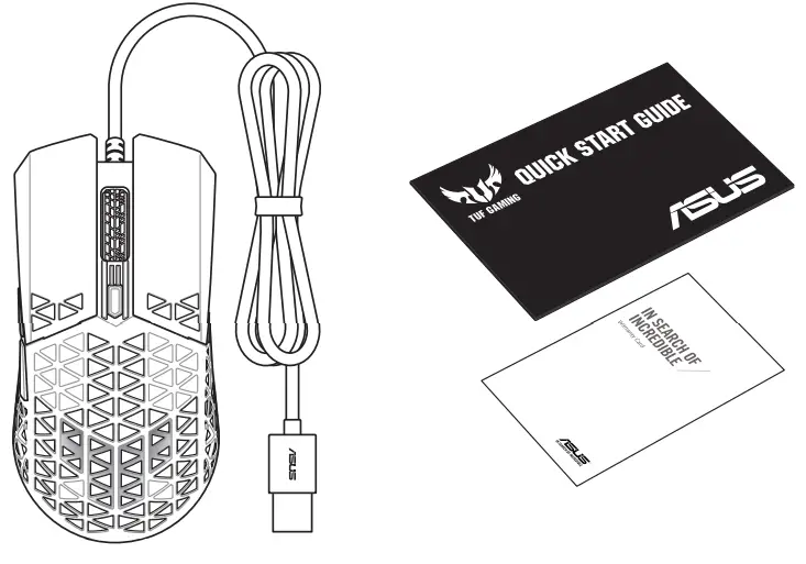 ASUS P307 Tuf Gaming M4 Air Optical Mouse - Package