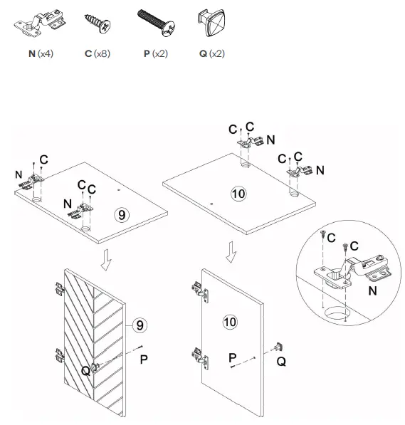 ovela OVPIZBFUBA Pizzola Buffet Unit FIG 11