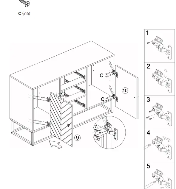 ovela OVPIZBFUBA Pizzola Buffet Unit FIG 12