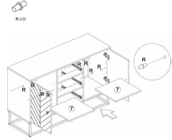 ovela OVPIZBFUBA Pizzola Buffet Unit FIG 13