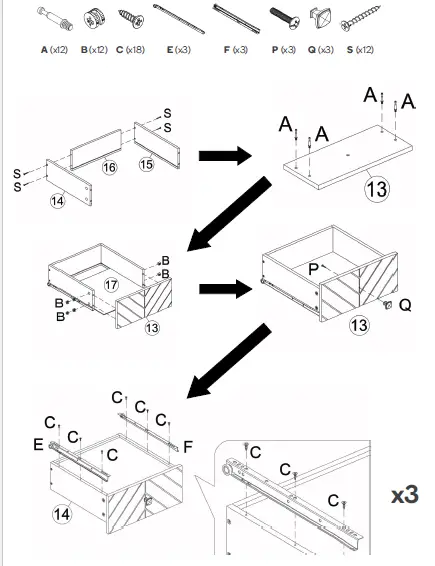 ovela OVPIZBFUBA Pizzola Buffet Unit FIG 14
