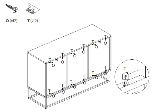 ovela OVPIZBFUBA Pizzola Buffet Unit FIG 16