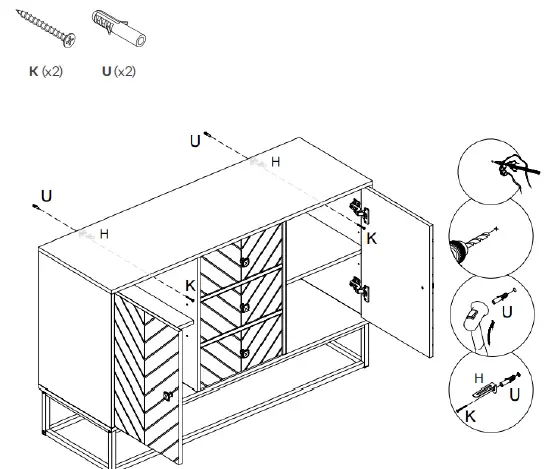 ovela OVPIZBFUBA Pizzola Buffet Unit FIG 17
