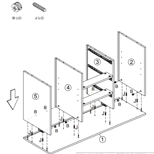 ovela OVPIZBFUBA Pizzola Buffet Unit FIG 6