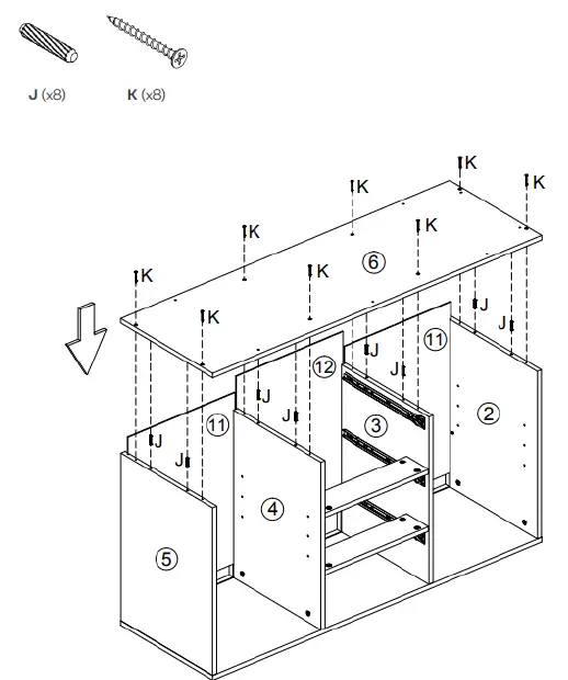 ovela OVPIZBFUBA Pizzola Buffet Unit FIG 7