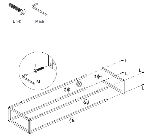 ovela OVPIZBFUBA Pizzola Buffet Unit FIG 9
