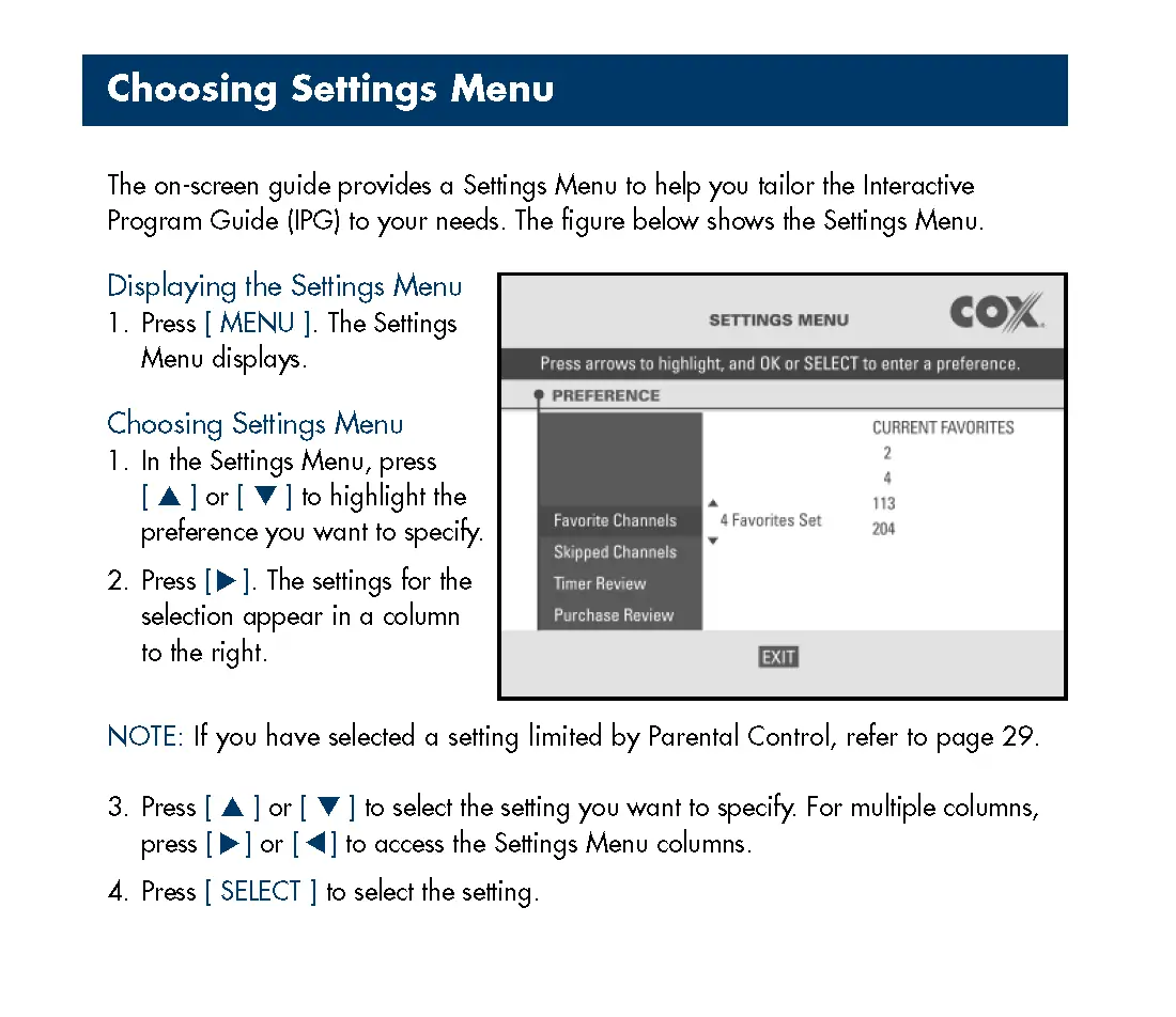 Cox Motorola Business TV