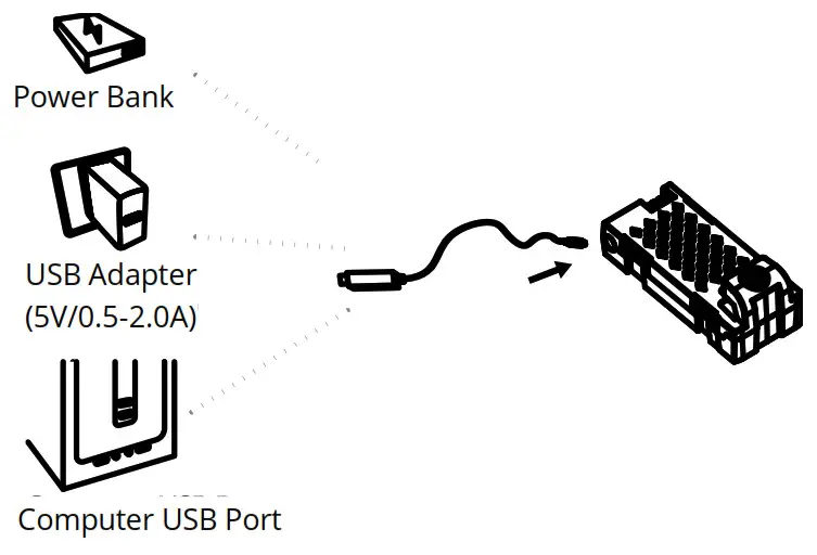 Wowitoys Folding Elf H4805 Rc Toy Drone- Charging the drone battery