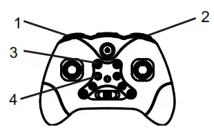 Wowitoys Folding Elf H4805 Rc Toy Drone- Speed modes