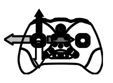 Wowitoys Folding Elf H4805 Rc Toy Drone- eft stick