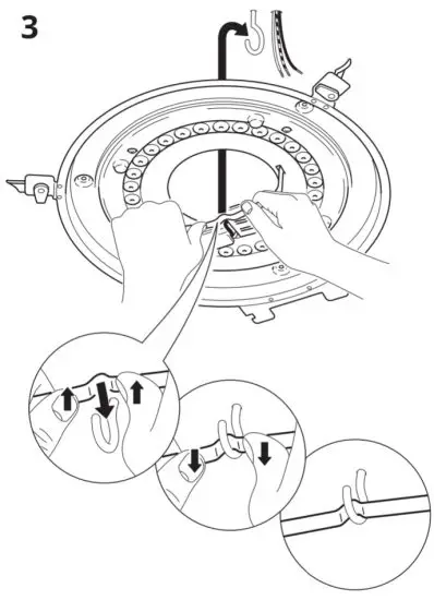IKEA 303.597.71 NYMÅNE LED Ceiling Lamp - figure 5