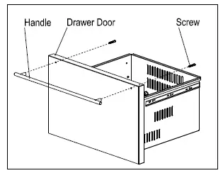 SUMMIT FF642D Frost-Free Drawer Refrigerators FIG 3