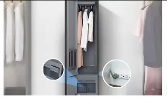 SAMSUNG DF60A8500CG Tumble Dryer - AirDresser