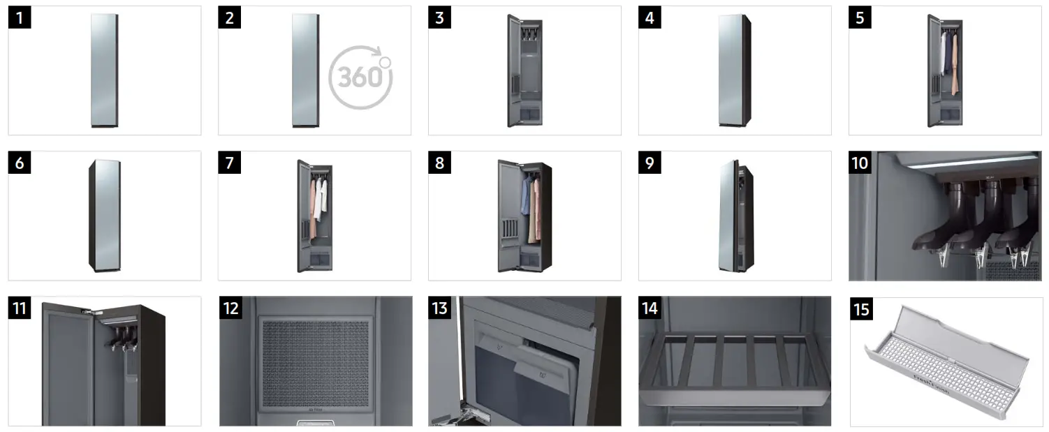 SAMSUNG DF60A8500CG Tumble Dryer - fig