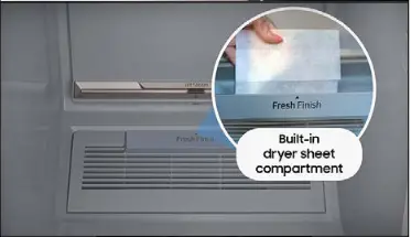 SAMSUNG DF60A8500CG Tumble Dryer - fresh