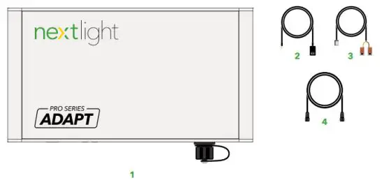 nextlight Adapt Pro Series - Package Contents