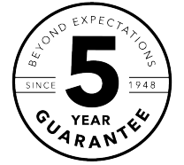5 year guarantee