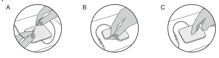 ChoiceMMed MDTS100 Electronic Pulse Stimulator - Positions 1