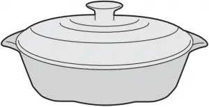 Heat Resistant Oven Glassware Ceramic