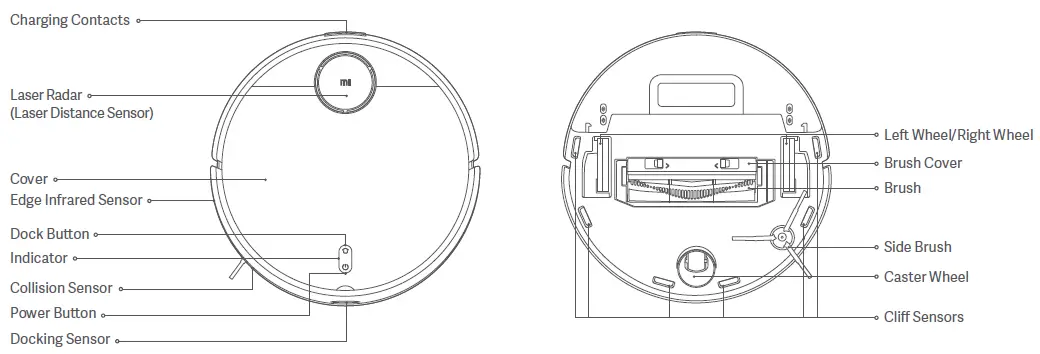 xiaomi MJST1SHW Mi Robot Vacuum-Mop 2 Pro Vacuum Cleaner-4